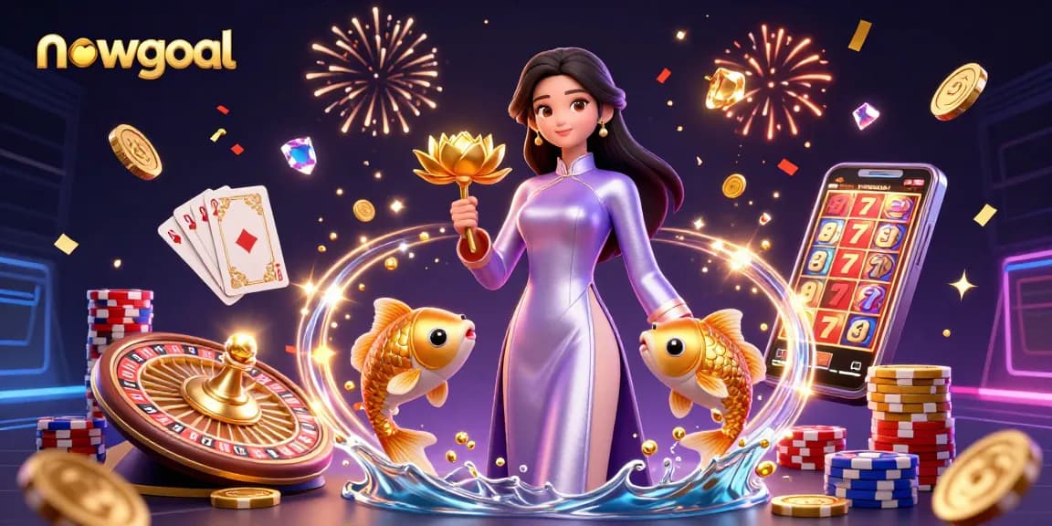 Experience live gambling action with nowgoal, featuring dynamic game elements and vibrant visuals.
