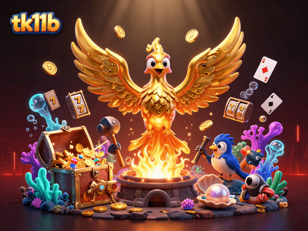 Experience unparalleled excitement with tk11b as molten gold transforms into riches in this casino-themed illustration.