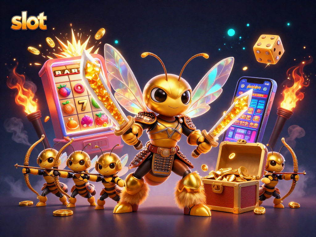 Spin the slot machine for huge jackpots with vibrant symbols and thrilling action!