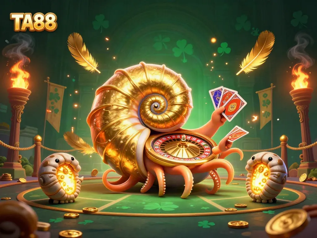 Engage with TA88 at an immersive online gaming experience featuring gold and ancient themes.