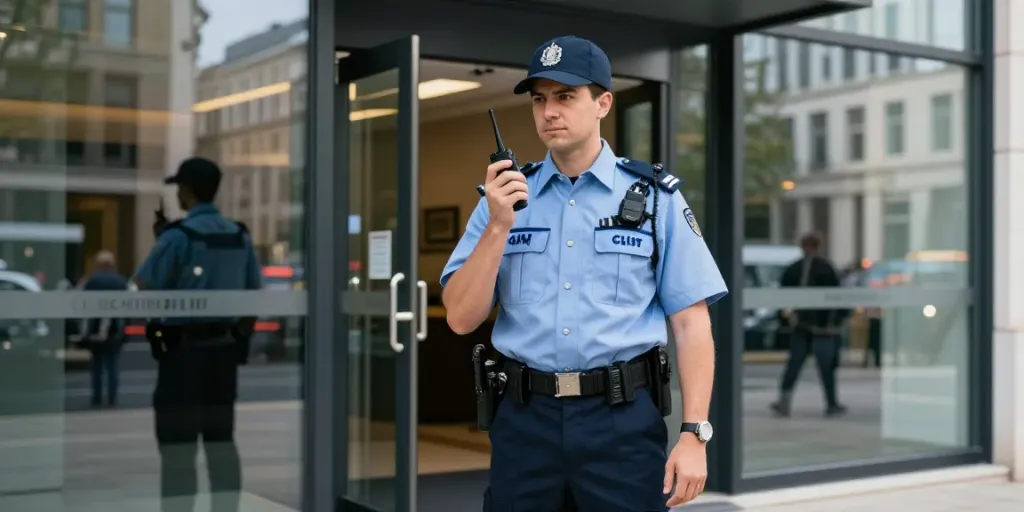 Private Security guard providing trusted professional services in London.