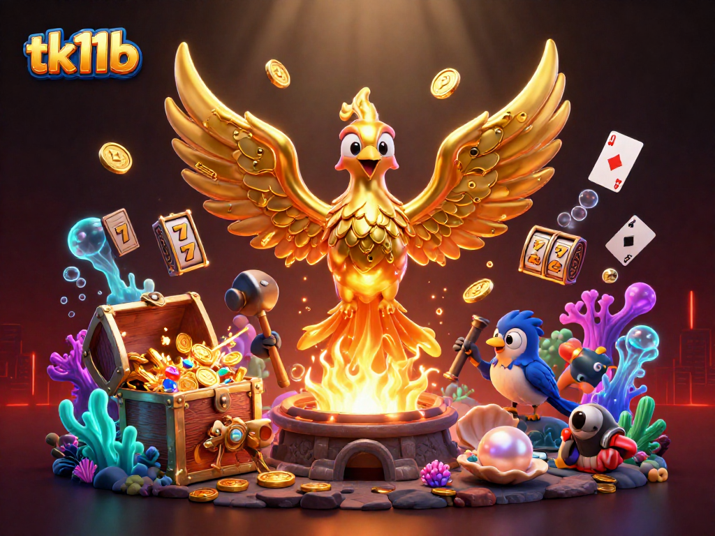 Experience unparalleled excitement with tk11b as molten gold transforms into riches in this casino-themed illustration.